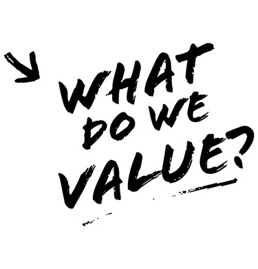 What do we value Tekst
